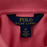 Age 6 Polo By Ralph Lauren Dress - XS Pink Cotton