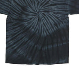 SUNDOG Mens Black Tie Dye Renegades Softball Graphic T-Shirt L Crew Neck Short