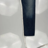 Diesel Straight Jeans - 34W 31L Blue Cotton