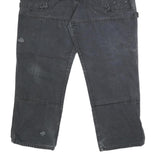 DICKIES Mens Black Regular Fit Straight Denim Cotton Blend Jeans W38 L28