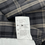 Dickies Checked Shorts - 34W 11L Grey Cotton