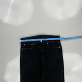 501 Levis Jeans - 32W 29L Black Cotton