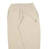 NIKE Womens Joggers Beige Cotton Blend Regular Tapered M W26 L25 Casual Comfort