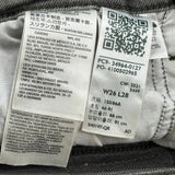 Levis Jeans - 26W US 2 Gray Cotton