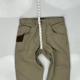 Wrangler Cargo Trousers - 32W 30L Khaki Cotton