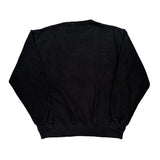 Ralph Lauren Spellout Sweatshirt - Medium Black Cotton
