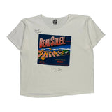 Single Stitch La Sportswear Graphic T-Shirt - XL White Cotton