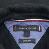 Tommy Hilfiger Polo Shirt - Medium Black Cotton