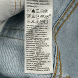 501 Levis Jeans - 30W UK 10 Light Wash Cotton