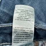 True Religion Skinny Jeans - 31W UK 10 Blue Cotton Blend