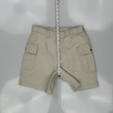 Unbranded Cargo Shorts - 28W 6L Beige Cotton