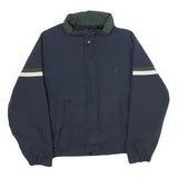NAUTICA Mens Blue & Green Polyester Zip Jacket M Casual Sport Lightweight