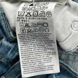 569 Levis Denim Shorts - 33W 11L Blue Cotton