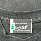 Image Wear Single Stitch T-Shirt - XL Black Cotton