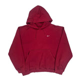Nike Hoodie - XL Red Cotton
