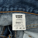 Levis 560 Jeans - 30W US 6 Blue Cotton