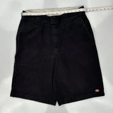 Dickies Shorts - 34W 10L Black Cotton