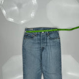 501 Levis Jeans - 28W 29L Light Wash Denim