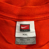 Clemson Nike College T-Shirt - 2XL Orange Cotton