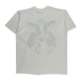 Single Stitch Cow Unbranded Graphic T-Shirt - Large Black Cotton