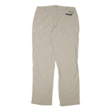 THE NORTH FACE Womens Regular Beige Polyester Blend Zip Trousers W30 L30 Outdoor