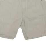 CARHARTT Mens Shorts Beige Casual M W34 Workwear Cotton Blend Durable
