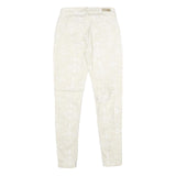 LEVI'S Womens Legging Jeans Cream Slim Skinny Denim W28 L32 Stretch Cotton Blend