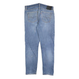 LEVI'S Mens Slim Blue Denim Jeans W34 L32 Zip Cotton Blend Casual Wear