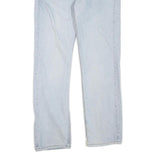 LEVI'S 514 Classic Womens Jeans Light Blue Regular Straight Denim W33 L32 Zip