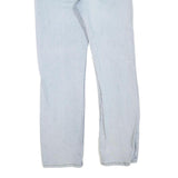 LEVI'S 514 Classic Womens Jeans Light Blue Regular Straight Denim W33 L32 Zip