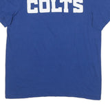 NIKE Mens Blue Colts Graphic T-Shirt M Short Sleeve Crew Neck Sportswear