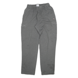 CHAMPION Mens Joggers Grey S W27 L31 Cotton Blend Relaxed Straight