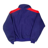Made In USA Columbia Fleece Jacket - Large Purple Polyester