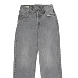 LEVI'S 501 Womens Jeans Classic Straight Denim Medium W23 L30 Button Closure