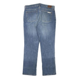 CALVIN KLEIN JEANS Womens Regular Fit Blue Denim Straight Cotton Blend W33 L29