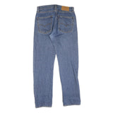 LEVI'S Mens Jeans Blue Regular Straight Denim Medium W30 L32 Classic Zip Closure