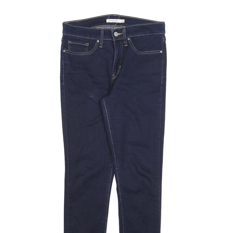 LEVI'S 311 Womens Slim Skinny Denim Dark W27 L30 Cotton Blend Zip Jeans