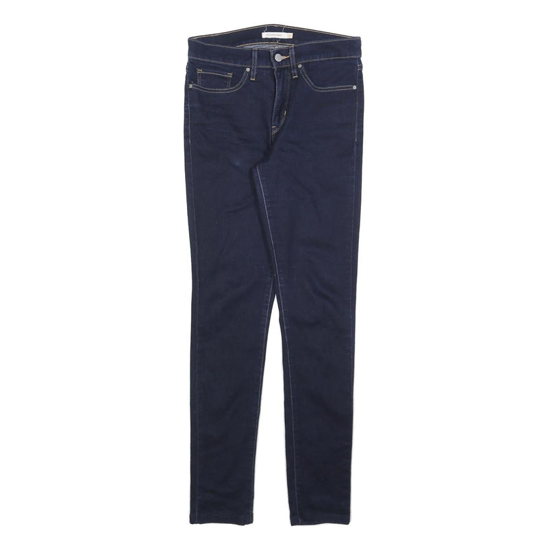 LEVI'S 311 Womens Slim Skinny Denim Dark W27 L30 Cotton Blend Zip Jeans