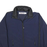 NAUTICA Mens Navy Blue Polyester Blend Zip Jacket S Outerwear Casual Sports