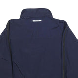 NAUTICA Mens Navy Blue Polyester Blend Zip Jacket S Outerwear Casual Sports