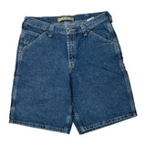 Lee Denim Shorts - 34W 10L Blue Denim