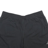 NEW BALANCE Mens Black Casual Shorts 2XL W40 Cotton Blend Drawstring