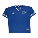 Perth United Umbro Football Football Shirt - Large Blue Polyester