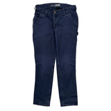 Carhartt Carpenter Trousers - 30W 30L Navy Cotton