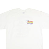 GILDAN Mens White Shasta Raceway Park Vintage Nationals Graphic T-Shirt XL Short