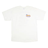 GILDAN Mens White Shasta Raceway Park Vintage Nationals Graphic T-Shirt XL Short