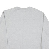 CHAMPION Mens Grey Crew Neck M Cotton Blend Sweatshirt Pullover Casual