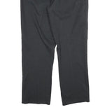 DICKIES Mens Cotton Black Regular Straight Trousers W38 L32 Workwear Zip Closure