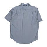 Lacoste Short Sleeve Shirt - Medium Blue Cotton