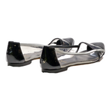 FENDI Ballet Shoes Black Synthetic Womens UK 3